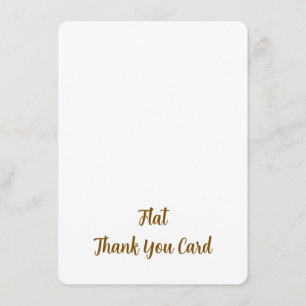 Cartão De Agradecimento Crie seu Personalizado 4.5" x 6.25" Arredondado Pl