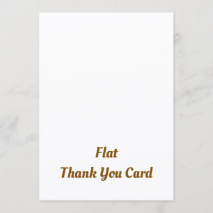 Cartão De Agradecimento Crie Seu Plano Personalizado 5" x 7" Quadrado