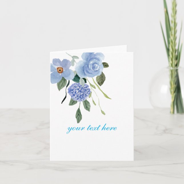 Cartão De Agradecimento Crie seu próprio design personalizado (Frente)