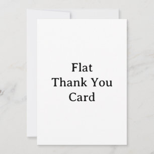 Cartão De Agradecimento Crie seu próprio Flat Quadrado 13 x 18 cm