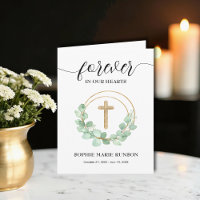 Cruz Dourada Simpatia Funeral Memorial Eucalipto