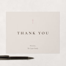 Cruz Mínimo Grace Blush Religioso