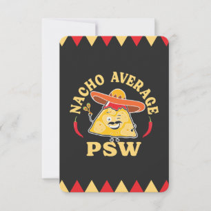 Cartão De Agradecimento Cuidadores Engraçados Não Médios PSW