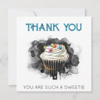 *~ Cupcake Bolo de Taça AP99 OBRIGADO
