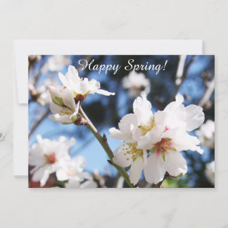 Cartão De Agradecimento Customizable Happy Spring Card 
