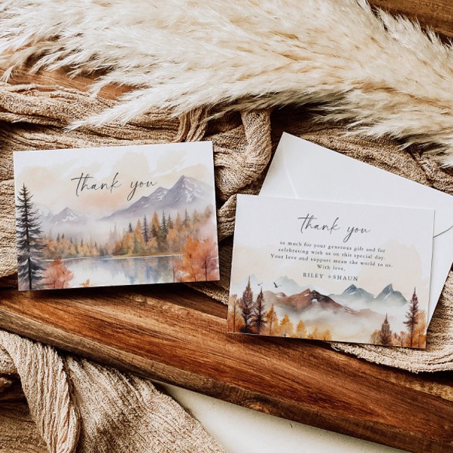 Cartão de agradecimento da floresta Tom Florestal  (Criador carregado)