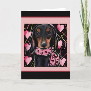 Cartão De Agradecimento Dachshund