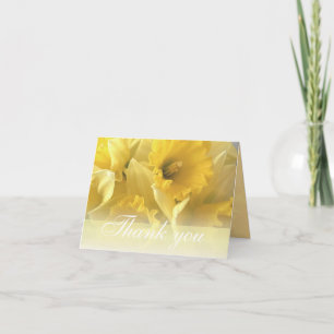 Cartão De Agradecimento daffodil thankyou 1