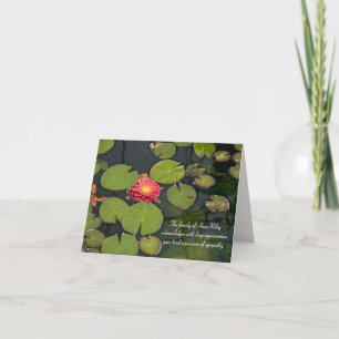 Cartão De Agradecimento dahlia em lily traz simpatia obrigado