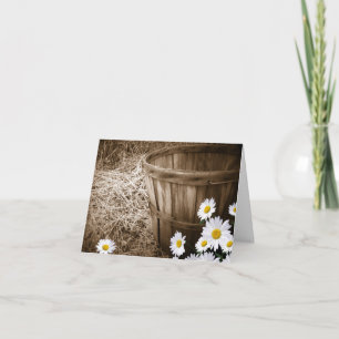 Cartão De Agradecimento Daisy Obrigado