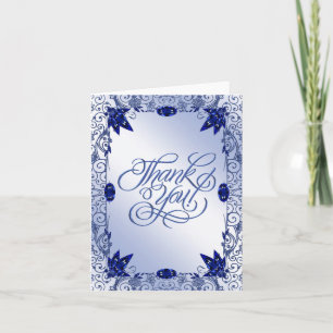Cartão de Agradecimento de Aniversário de Casament