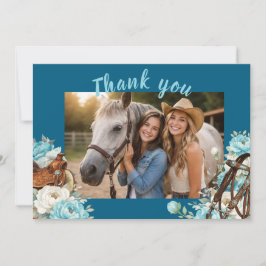 Cartão de Agradecimento de Aniversário de Cavalo O