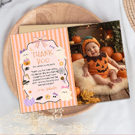 Cartão de Agradecimento de Aniversário de Hallowee