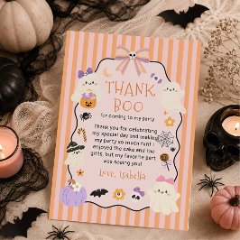 Cartão de Agradecimento de Aniversário de Hallowee