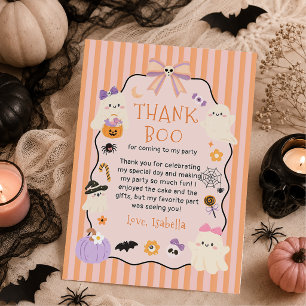 Cartão de Agradecimento de Aniversário de Hallowee