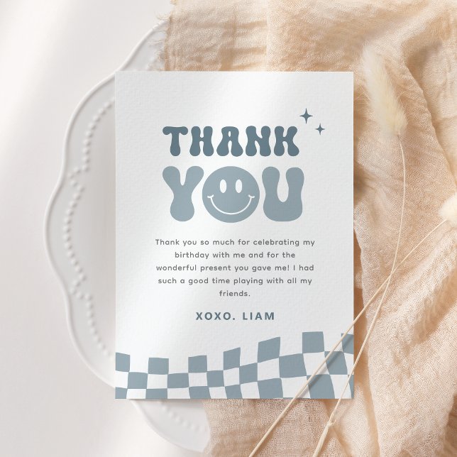 Cartão de agradecimento de aniversário do ONE Happ (Criador carregado)