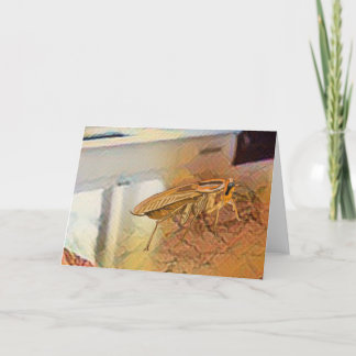 Cartão De Agradecimento 🪳 de Barata Alemã