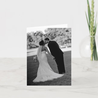 Cartão de Agradecimento de Casamento