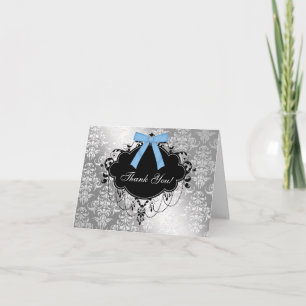 Cartão de Agradecimento de Chás de Bebê em Damasco