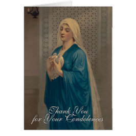 Cartão de Agradecimento de Condolências do Funeral