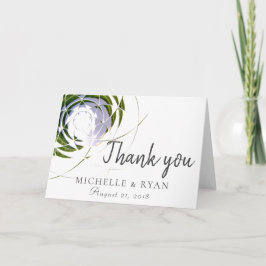 Cartão de Agradecimento de Favor de Casamento Mode