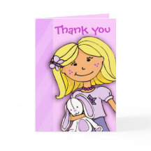 Cartão de agradecimento de festa de aniversário de