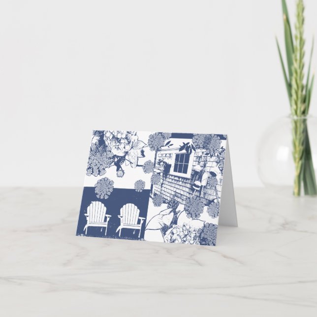 Cartão de Agradecimento de Folha Dupla (Frente)