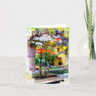 Cartão de Agradecimento de Folha Dupla