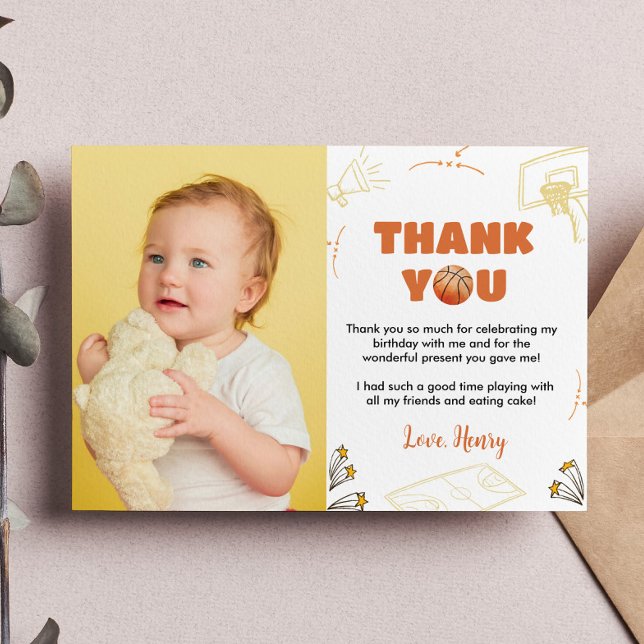 Cartão de Agradecimento de Foto de Aniversário do  (Criador carregado)