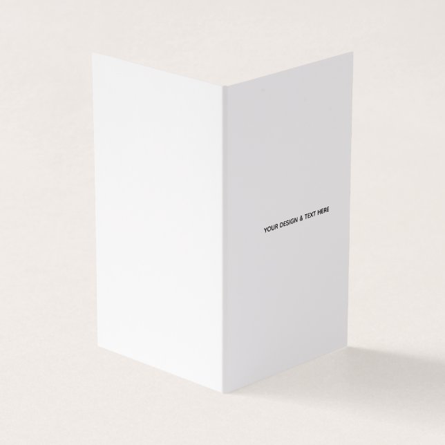 Cartão de Agradecimento de Simpatia Minimalista Br (Exterior)