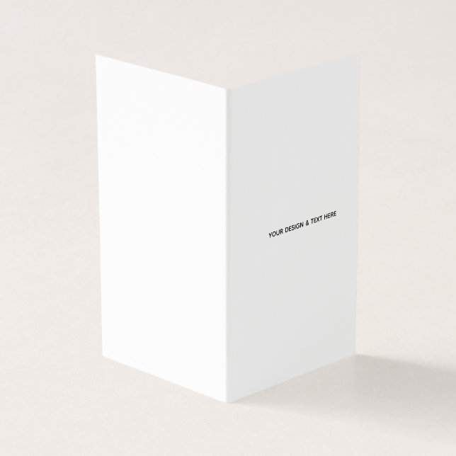 Cartão de Agradecimento de Simpatia Minimalista Br (Exterior)