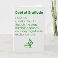 Débito da gratitude