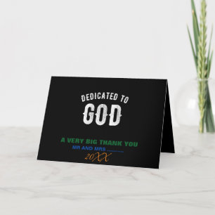 CARTÃO DE AGRADECIMENTO DEDICADO A DEUS TEXTO BRANCO LEGAL PERSONALIZÁVEL