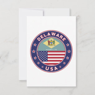 Cartão De Agradecimento Delaware