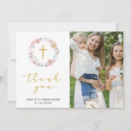 Cartão De Agradecimento Delicar Floral & Cotton Obrigado