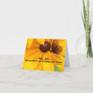 Cartão De Agradecimento Demóstenes "Oportunidades" de Cotação Inspiraciona