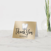 Dentista Dentist Birght Ddente Dourado Obrigado