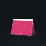 Cartão De Agradecimento Descubra a legância do fundo rosa<br><div class="desc">Experimente a beleza de um fundo cor-de-rosa minimalista e elegante com um design branco de fronteira. Perfeito para o wallpaper de desktop,  esta criação artística moderna combina cores pastéis suaves para um contraste visualmente impressionante. Elevem seu design gráfico com esta estética limpa e moderna de deco</div>