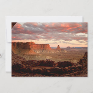 Cartão De Agradecimento Desertos   Parque Nacional Canyonlands Utah