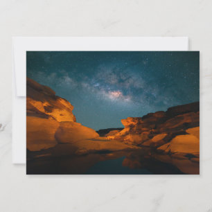 Cartão De Agradecimento Desertos   Sam Pan Bok Night Time Tailândia