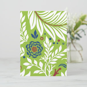 Cartão De Agradecimento Design Floral 27