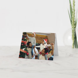 Cartão De Agradecimento Design Foto do seu próprio Solteiro