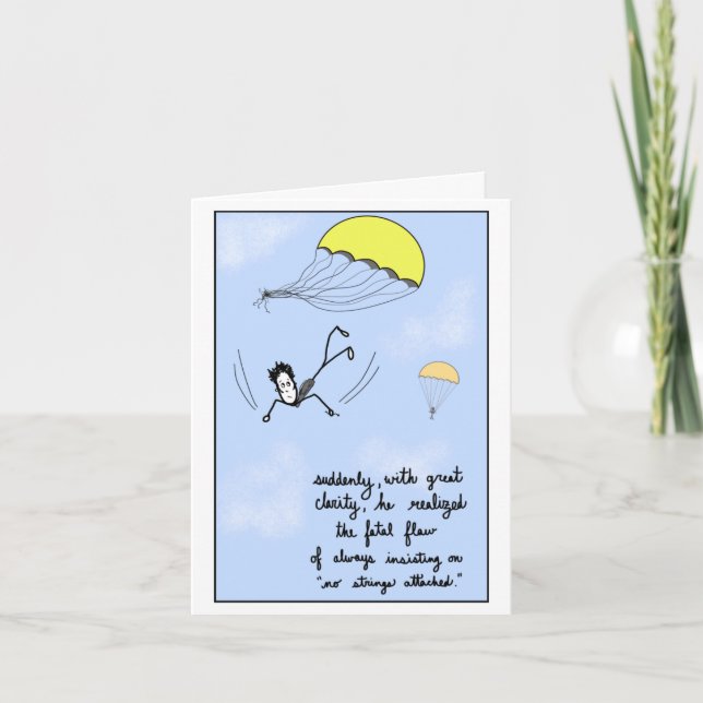 Cartão De Agradecimento Destacamento: placas (DENTRO de MENSAGEM) (Frente)