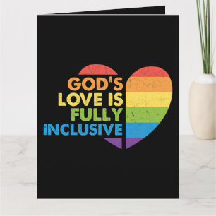 Cartão De Agradecimento Deus Gay Cristão Lgbt