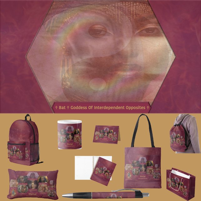 Cartão De Agradecimento Deuses e Deusas do Metal (Get the full “Gods + Goddesses Of Metal” collection at: https://bit.ly/OurAncestorsZazzle)