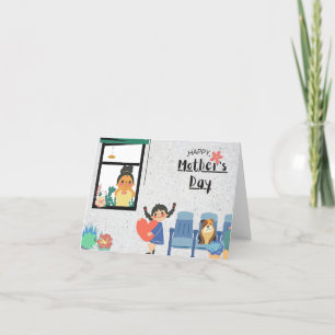 Cartão De Agradecimento Dia de as mães do Filho