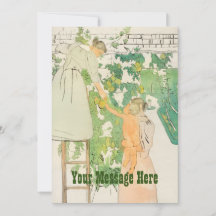 Dia de as mães - Reunindo Fruta por Mary Cassatt.