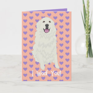 Cartão De Agradecimento Dia de os namorados Pirenéus excelente