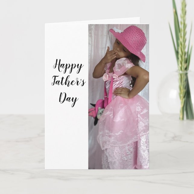 CARTÃO DE AGRADECIMENTO DIA DE OS PAIS DA FILHA (Frente)