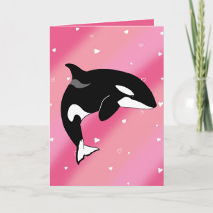 Cartão De Agradecimento Dia dos Namorados Orca